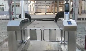 河北唐山威豪公司擺閘人臉識別閘機